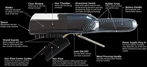 Amarah-Cordless Split-End Hair Trimmer