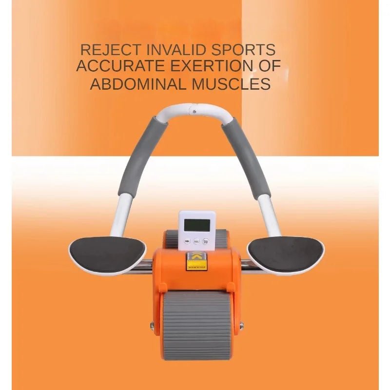 Amarah-Auto Rebound Abs Wheel with Elbow Support-Core Strength Trainer