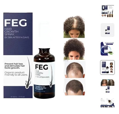 Amarah-FEG Hair Growth Spray-Natural Hair Regrowth & Strengthening Solution