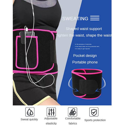Amarah-Perspiration Girdle Waist Belt-Sweat Slimming Body Shaper