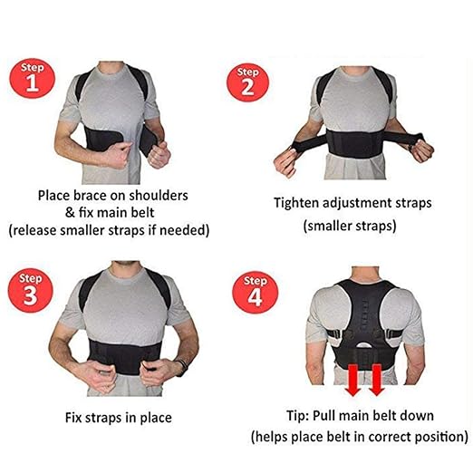 Amarah-Shoulder Back Support Belt-Posture Corrector