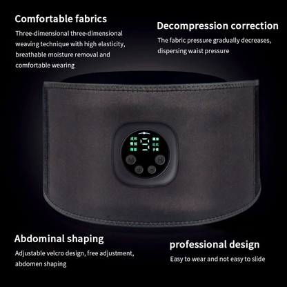 Amarah-Smart EMS Abdominal Muscle Trainer Belt