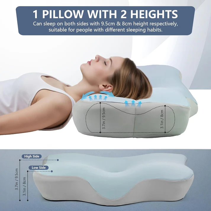 Amarah-Orthopedic Latex Neck Pillow