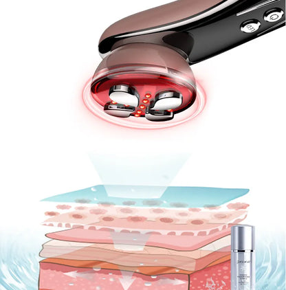 Amarah-Vibration Beauty Instrument-LED Facial Massager for Skin Tightening