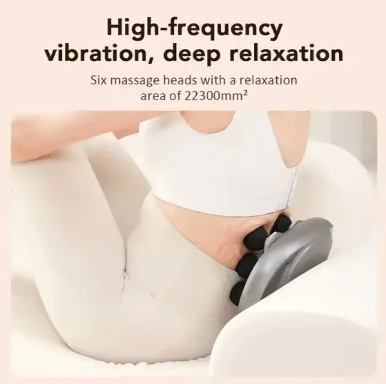 Amarah-8D Massage Gun-Deep Tissue Muscle Relaxation with 8 Heads